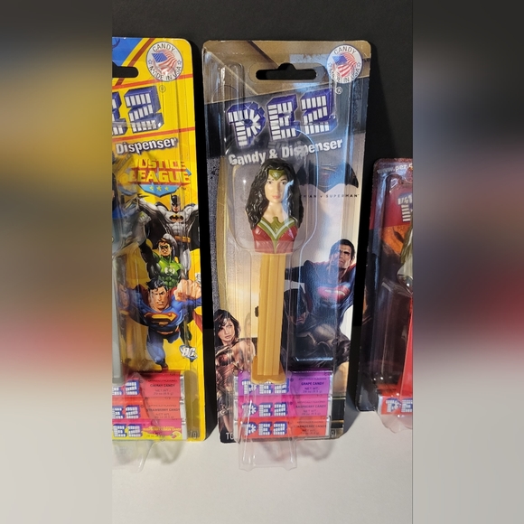 Pez Dispensers Lot Of 5 Unopened Superman Batman Wonder Women Nemo Sparrow - Picture 5 of 7